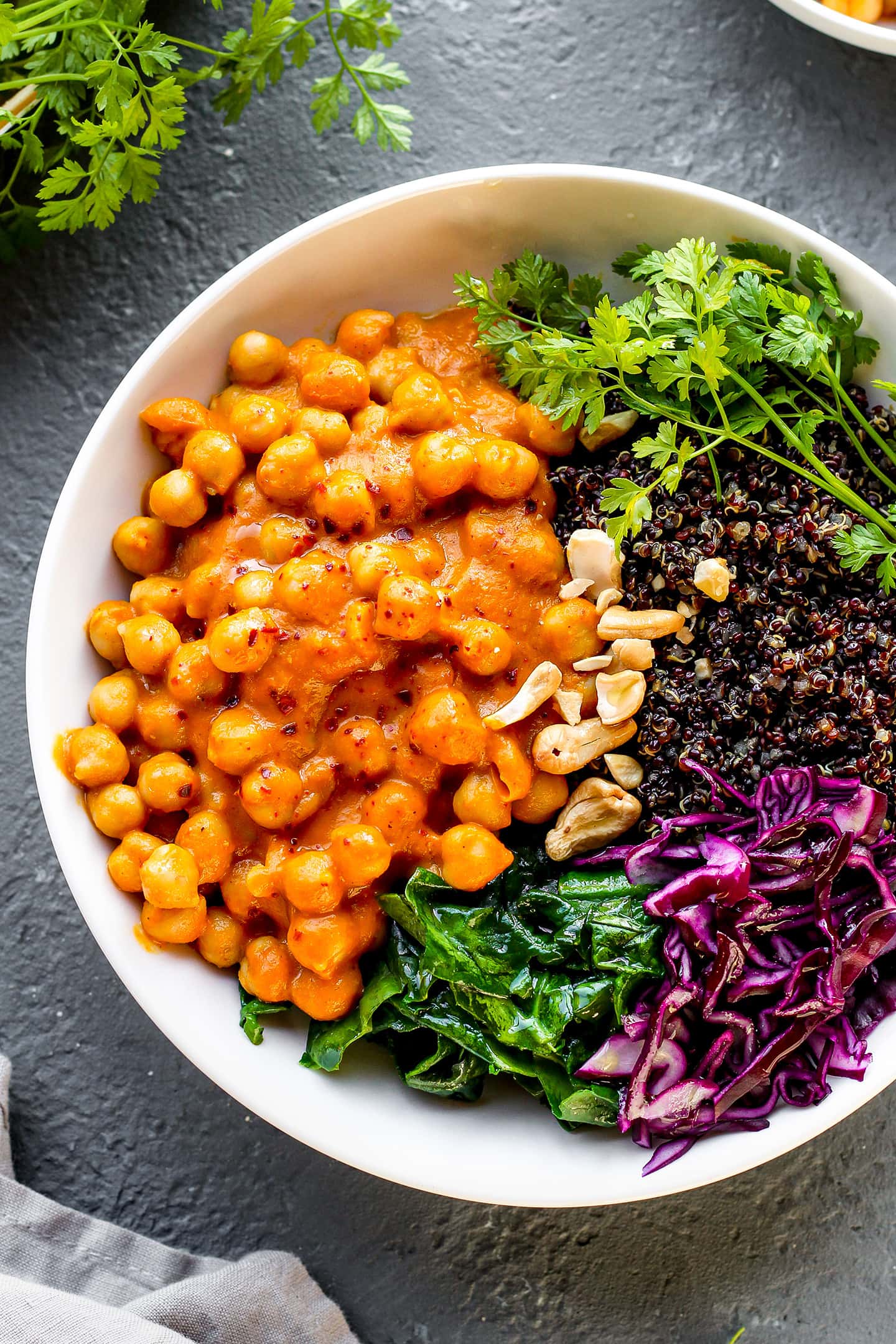 Masala Chickpea Buddha Bowl